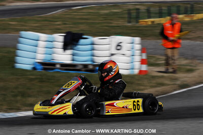 07/03/2010 : 1ère manche du Championnat du Sud 2010 à Lavelanet (photos Antoine Camblor) 2010 — karting