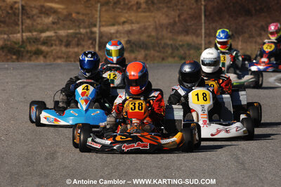 07/03/2010 : 1ère manche du Championnat du Sud 2010 à Lavelanet (photos Antoine Camblor) 2010 — karting