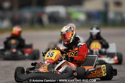 07/03/2010 : 1ère manche du Championnat du Sud 2010 à Lavelanet (photos Antoine Camblor) 2010 — karting