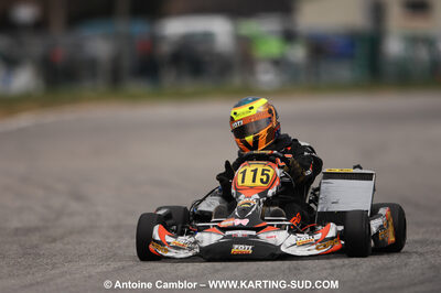 07/03/2010 : 1ère manche du Championnat du Sud 2010 à Lavelanet (photos Antoine Camblor) 2010 — karting