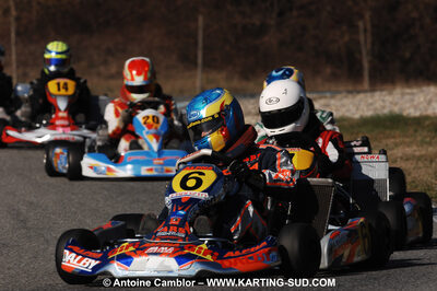 07/03/2010 : 1ère manche du Championnat du Sud 2010 à Lavelanet (photos Antoine Camblor) 2010 — karting