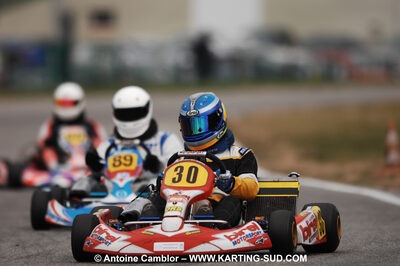 07/03/2010 : 1ère manche du Championnat du Sud 2010 à Lavelanet (photos Antoine Camblor) 2010 — karting