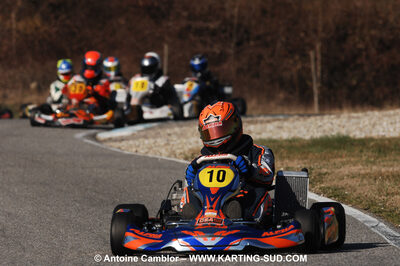 07/03/2010 : 1ère manche du Championnat du Sud 2010 à Lavelanet (photos Antoine Camblor) 2010 — karting