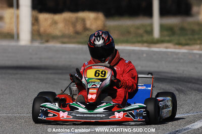 07/03/2010 : 1ère manche du Championnat du Sud 2010 à Lavelanet (photos Antoine Camblor) 2010 — karting
