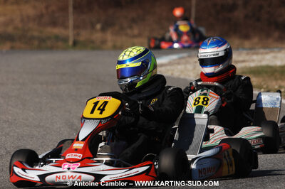07/03/2010 : 1ère manche du Championnat du Sud 2010 à Lavelanet (photos Antoine Camblor) 2010 — karting