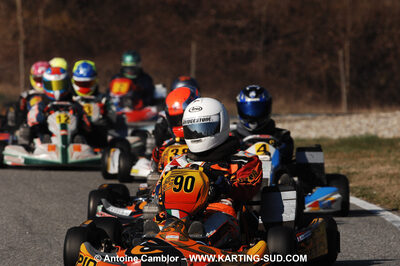 07/03/2010 : 1ère manche du Championnat du Sud 2010 à Lavelanet (photos Antoine Camblor) 2010 — karting