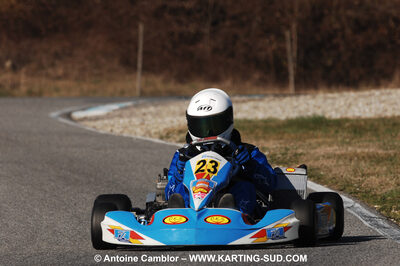 07/03/2010 : 1ère manche du Championnat du Sud 2010 à Lavelanet (photos Antoine Camblor) 2010 — karting