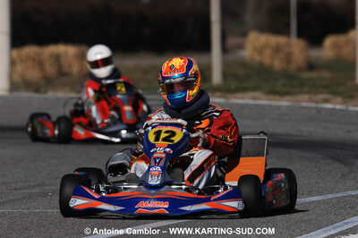 07/03/2010 : 1ère manche du Championnat du Sud 2010 à Lavelanet (photos Antoine Camblor) 2010 — karting