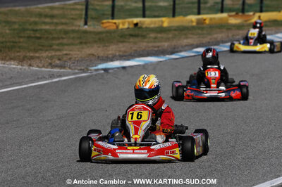 07/03/2010 : 1ère manche du Championnat du Sud 2010 à Lavelanet (photos Antoine Camblor) 2010 — karting