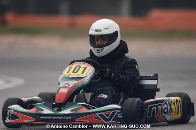 07/03/2010 : 1ère manche du Championnat du Sud 2010 à Lavelanet (photos Antoine Camblor) 2010 — karting