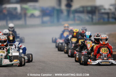 07/03/2010 : 1ère manche du Championnat du Sud 2010 à Lavelanet (photos Antoine Camblor) 2010 — karting