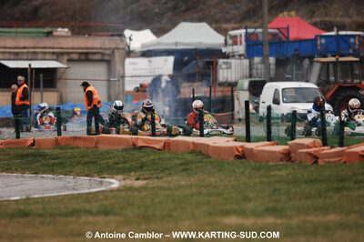 07/03/2010 : 1ère manche du Championnat du Sud 2010 à Lavelanet (photos Antoine Camblor) 2010 — karting