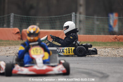 07/03/2010 : 1ère manche du Championnat du Sud 2010 à Lavelanet (photos Antoine Camblor) 2010 — karting