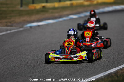 07/03/2010 : 1ère manche du Championnat du Sud 2010 à Lavelanet (photos Antoine Camblor) 2010 — karting