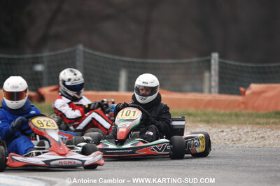 07/03/2010 : 1ère manche du Championnat du Sud 2010 à Lavelanet (photos Antoine Camblor) 2010 — karting