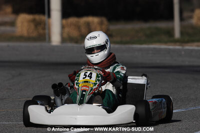 07/03/2010 : 1ère manche du Championnat du Sud 2010 à Lavelanet (photos Antoine Camblor) 2010 — karting
