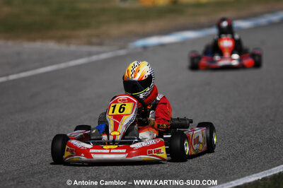 07/03/2010 : 1ère manche du Championnat du Sud 2010 à Lavelanet (photos Antoine Camblor) 2010 — karting