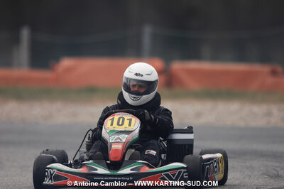 07/03/2010 : 1ère manche du Championnat du Sud 2010 à Lavelanet (photos Antoine Camblor) 2010 — karting