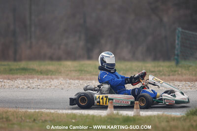 07/03/2010 : 1ère manche du Championnat du Sud 2010 à Lavelanet (photos Antoine Camblor) 2010 — karting