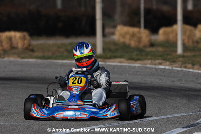 07/03/2010 : 1ère manche du Championnat du Sud 2010 à Lavelanet (photos Antoine Camblor) 2010 — karting