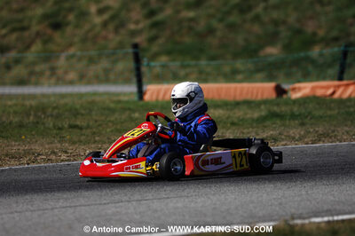 07/03/2010 : 1ère manche du Championnat du Sud 2010 à Lavelanet (photos Antoine Camblor) 2010 — karting
