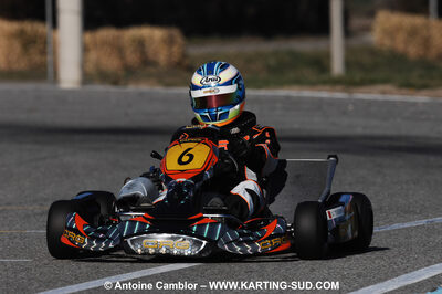 07/03/2010 : 1ère manche du Championnat du Sud 2010 à Lavelanet (photos Antoine Camblor) 2010 — karting