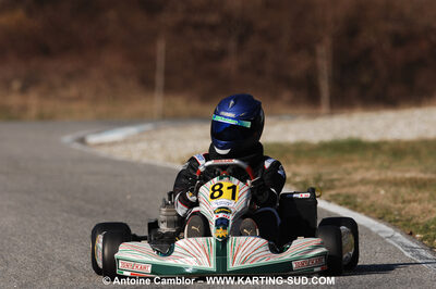 07/03/2010 : 1ère manche du Championnat du Sud 2010 à Lavelanet (photos Antoine Camblor) 2010 — karting