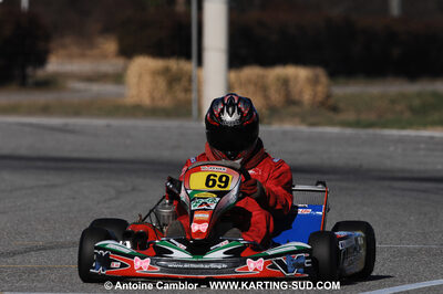 07/03/2010 : 1ère manche du Championnat du Sud 2010 à Lavelanet (photos Antoine Camblor) 2010 — karting