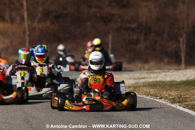 07/03/2010 : 1ère manche du Championnat du Sud 2010 à Lavelanet (photos Antoine Camblor) 2010 — karting