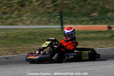 07/03/2010 : 1ère manche du Championnat du Sud 2010 à Lavelanet (photos Antoine Camblor) 2010 — karting