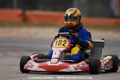 07/03/2010 : 1ère manche du Championnat du Sud 2010 à Lavelanet (photos Antoine Camblor) 2010 — karting