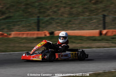 07/03/2010 : 1ère manche du Championnat du Sud 2010 à Lavelanet (photos Antoine Camblor) 2010 — karting