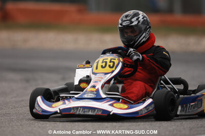 07/03/2010 : 1ère manche du Championnat du Sud 2010 à Lavelanet (photos Antoine Camblor) 2010 — karting