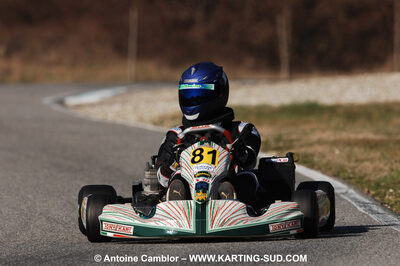 07/03/2010 : 1ère manche du Championnat du Sud 2010 à Lavelanet (photos Antoine Camblor) 2010 — karting