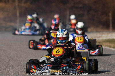 07/03/2010 : 1ère manche du Championnat du Sud 2010 à Lavelanet (photos Antoine Camblor) 2010 — karting