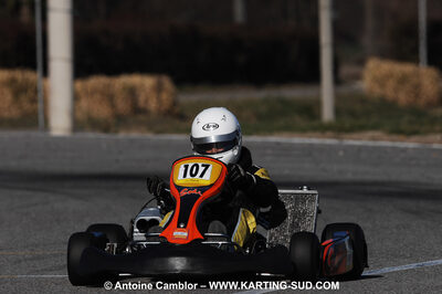 07/03/2010 : 1ère manche du Championnat du Sud 2010 à Lavelanet (photos Antoine Camblor) 2010 — karting