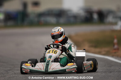 07/03/2010 : 1ère manche du Championnat du Sud 2010 à Lavelanet (photos Antoine Camblor) 2010 — karting