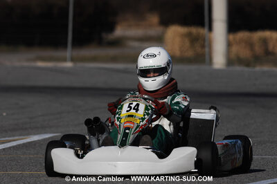 07/03/2010 : 1ère manche du Championnat du Sud 2010 à Lavelanet (photos Antoine Camblor) 2010 — karting