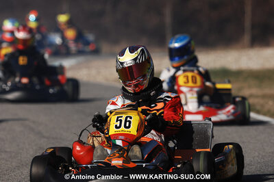 07/03/2010 : 1ère manche du Championnat du Sud 2010 à Lavelanet (photos Antoine Camblor) 2010 — karting