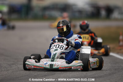 07/03/2010 : 1ère manche du Championnat du Sud 2010 à Lavelanet (photos Antoine Camblor) 2010 — karting