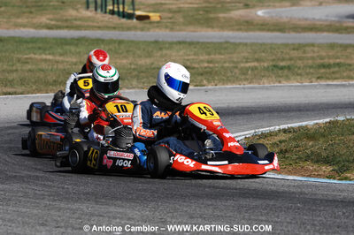 07/03/2010 : 1ère manche du Championnat du Sud 2010 à Lavelanet (photos Antoine Camblor) 2010 — karting