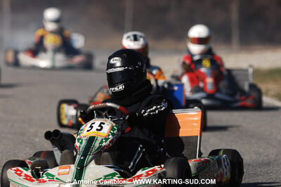 07/03/2010 : 1ère manche du Championnat du Sud 2010 à Lavelanet (photos Antoine Camblor) 2010 — karting
