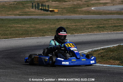 07/03/2010 : 1ère manche du Championnat du Sud 2010 à Lavelanet (photos Antoine Camblor) 2010 — karting