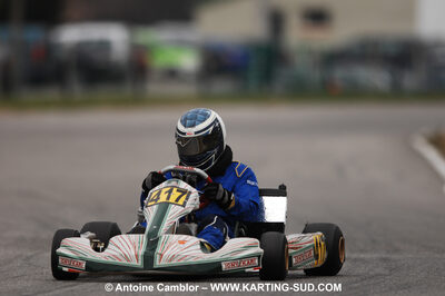 07/03/2010 : 1ère manche du Championnat du Sud 2010 à Lavelanet (photos Antoine Camblor) 2010 — karting