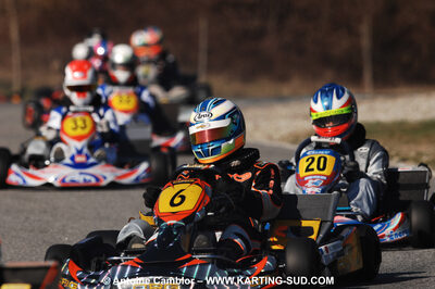 07/03/2010 : 1ère manche du Championnat du Sud 2010 à Lavelanet (photos Antoine Camblor) 2010 — karting