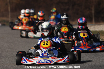 07/03/2010 : 1ère manche du Championnat du Sud 2010 à Lavelanet (photos Antoine Camblor) 2010 — karting