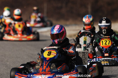 07/03/2010 : 1ère manche du Championnat du Sud 2010 à Lavelanet (photos Antoine Camblor) 2010 — karting