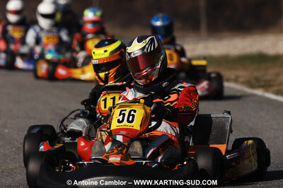 07/03/2010 : 1ère manche du Championnat du Sud 2010 à Lavelanet (photos Antoine Camblor) 2010 — karting