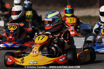 07/03/2010 : 1ère manche du Championnat du Sud 2010 à Lavelanet (photos Antoine Camblor) 2010 — karting
