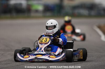 07/03/2010 : 1ère manche du Championnat du Sud 2010 à Lavelanet (photos Antoine Camblor) 2010 — karting